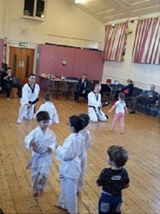 The Ninja Niños in action
