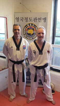 Master Evans with GrandMaster Davies