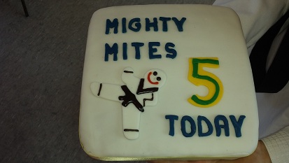 The Mites Birthday Cake, courtesy of Megan Day Cakes